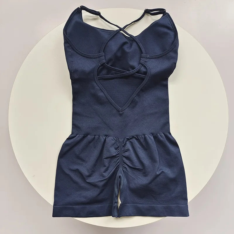 The Contour Knit Jumpsuit with Pads