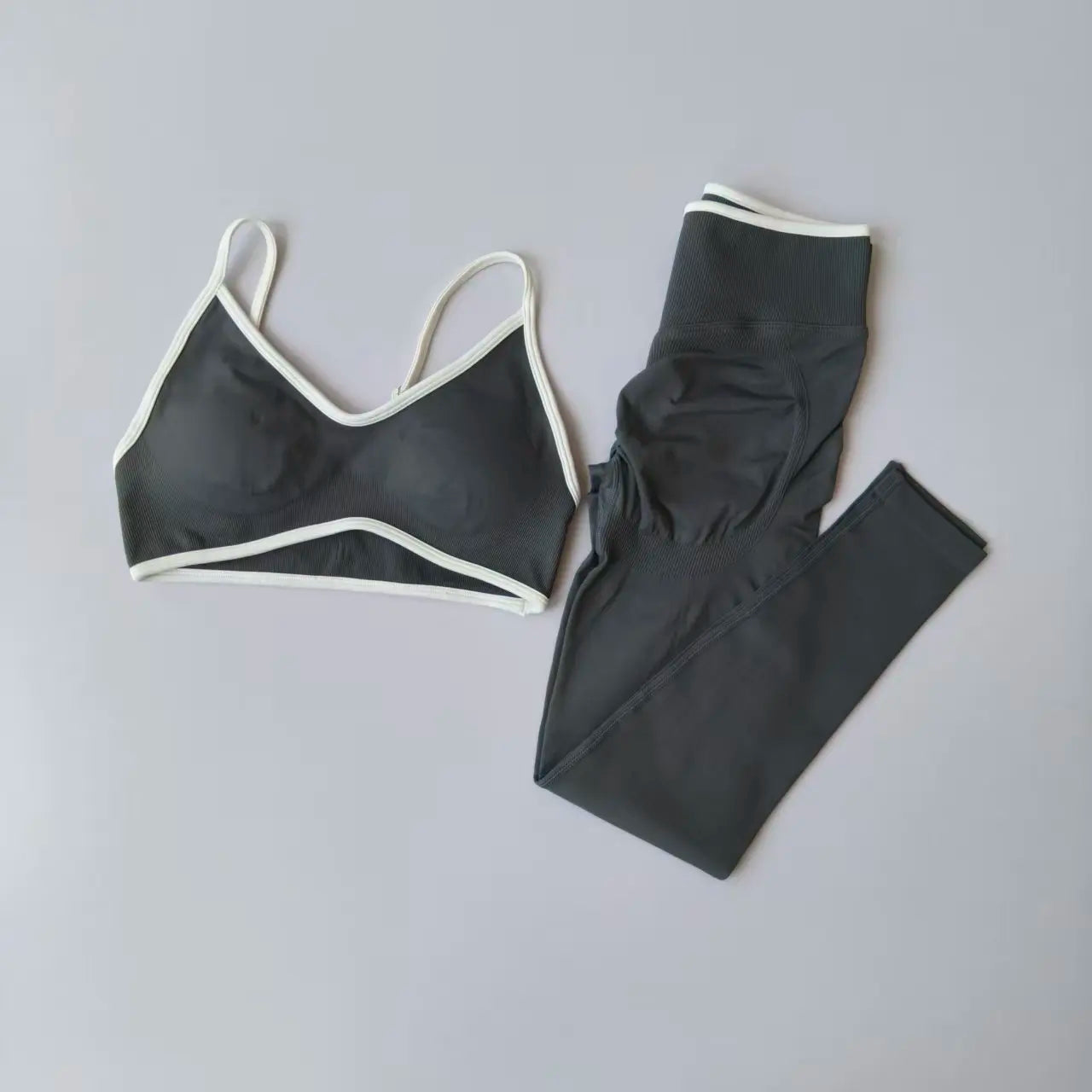 Seamless High-WaistYoga & Gym Set