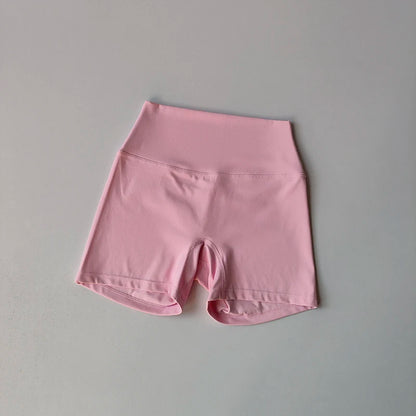 Sculpted Halter-Neck Seamless Short Set