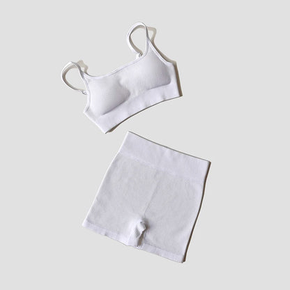 WAREBALL Seamless Crop Top & Leggings Set