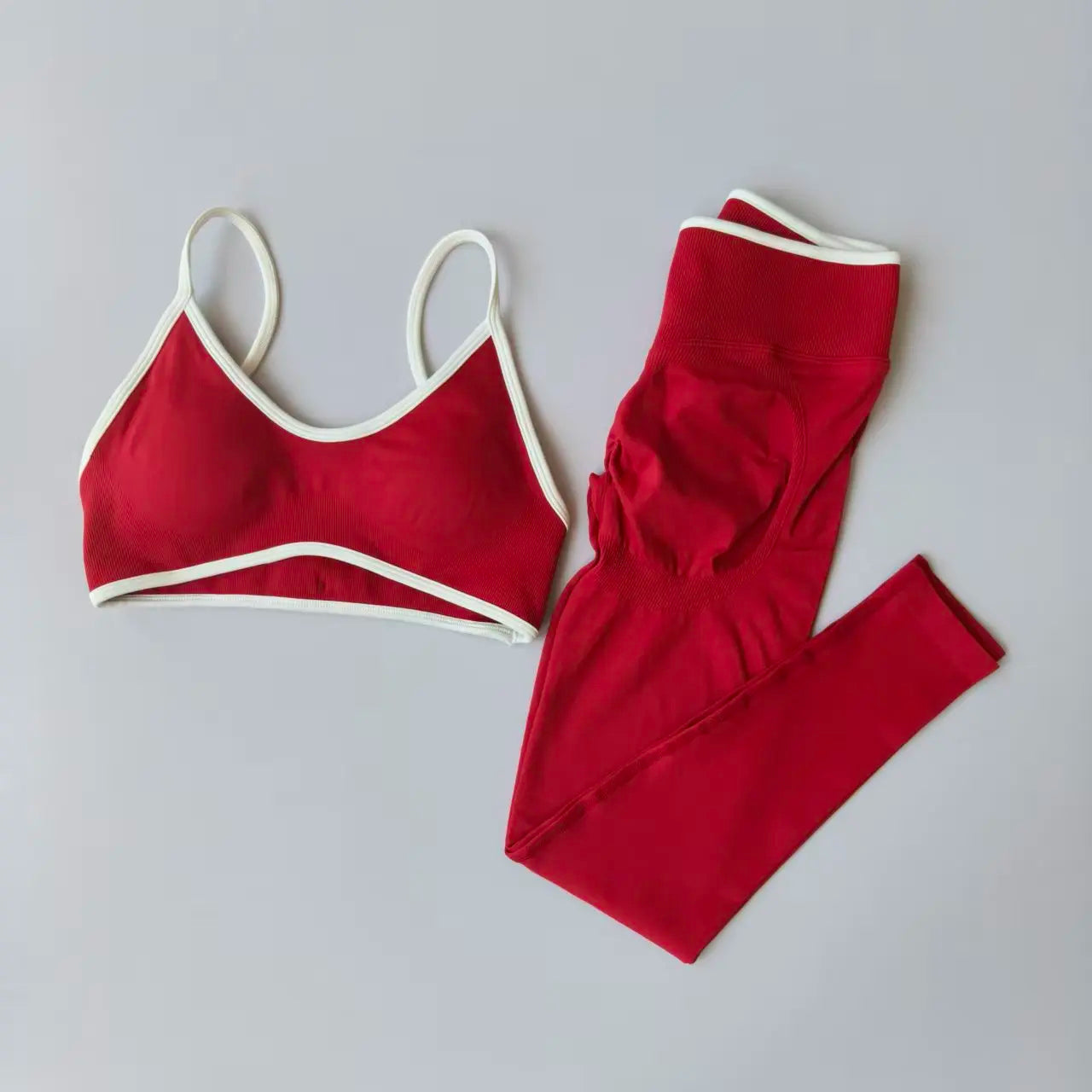 Seamless High-WaistYoga & Gym Set