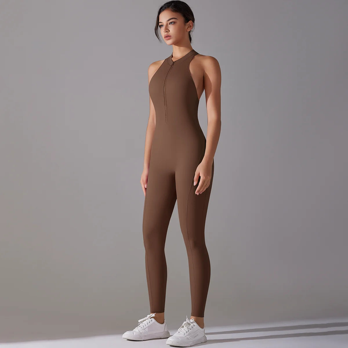 Elegance Era Women's Fitness Bodysuit: Push-Up Yoga Suit & Sculpting Shapewear