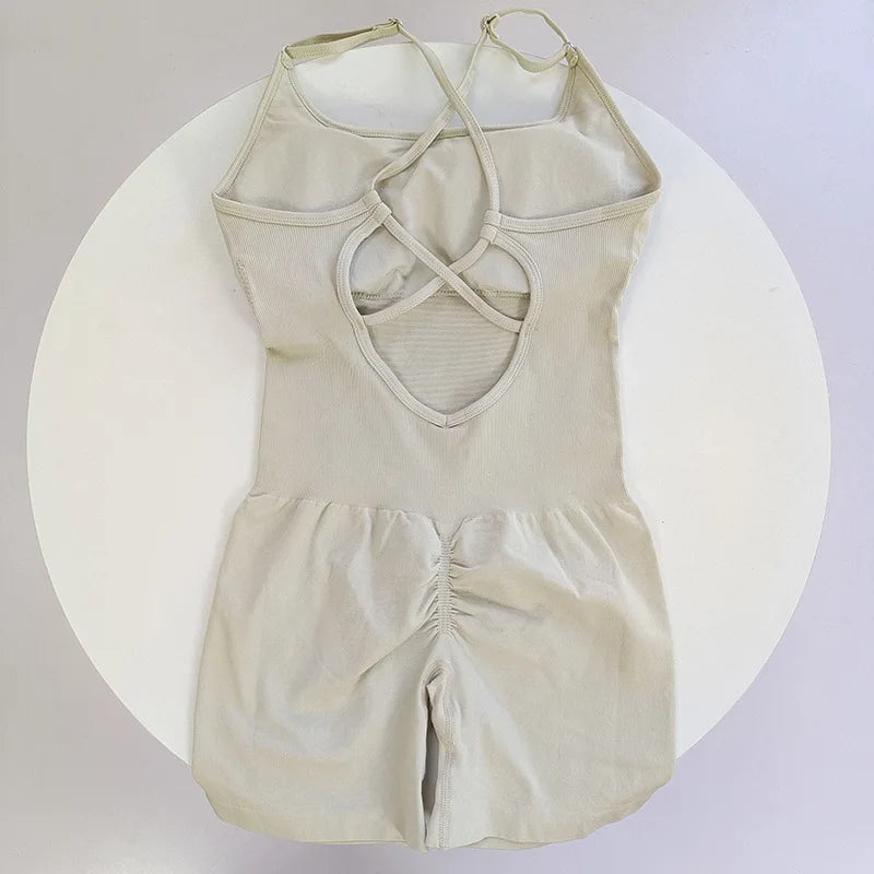 The Contour Knit Jumpsuit with Pads