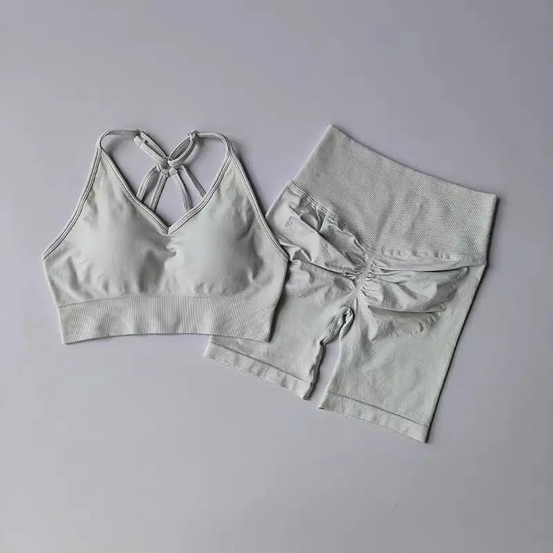 SculptFit™ High-Waist Short Active Set (2PC)