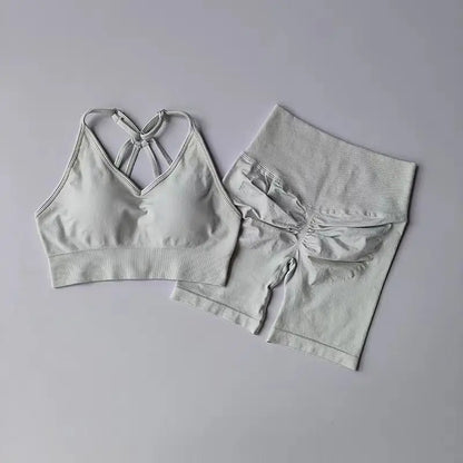 SculptFit™ High-Waist Short Active Set (2PC)