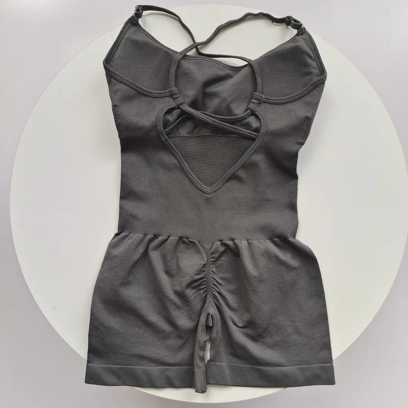 The Contour Knit Jumpsuit with Pads